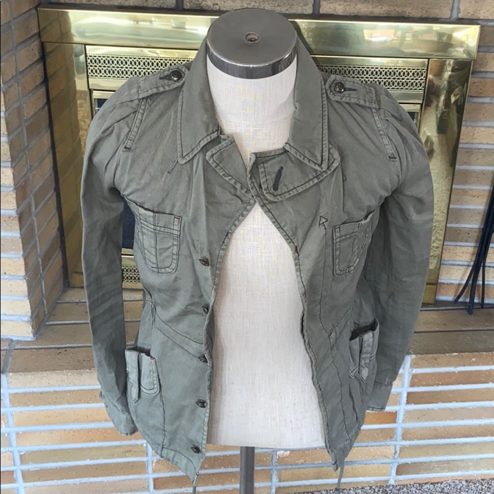Women’s Ecote Military Style Jacket Size Medium